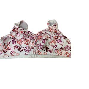 Comfort Choice Women's Floral Bra